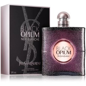 تصویر ایو سن لورن بلک اپیوم نویی بلانچ زنانه - YVES SAINT LAURENT Black Opium Nuit Blanche 