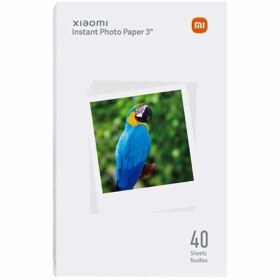 تصویر کاغذ عکس فوری پرینتر شیائومی 3 اینچی(40 عددی) Xiaomi Instant Photo Paper 3inch SD30