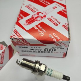 تصویر شمع Denso کوتاه سوزنی ايريديوم پلاتينيوم Toyota ژاپن وارداتی اصلی SK20R11 01210 