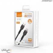 تصویر کابل تبدیل لایتنینگ به USB-C الدینیو مدل LC641i طول 1 متر 