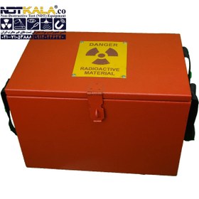 تصویر جعبه حمل دوربین رادیوگرافی صنعتی Industrial radiographic Source Projectors carrying case