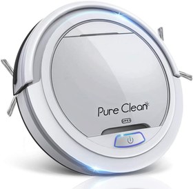 تصویر جاروبرقی هوشمند SereneLife مدل PUCRC25.5 SereneLife Robot Vacuum Cleaner - Upgraded Lithium Battery 90 Min Run Time - Automatic Bot Self Detects Stairs Pet Hair Allergies Friendly Home Cleaning for Carpet Hardwood Floor-PUCRC25 V3