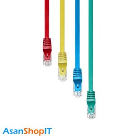 تصویر پچ کورد Cat6 UTP وی نت 1 متری V-Net 1m UTP Cat6 Patch Cord