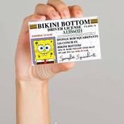 تصویر استیکر کارت SPONGE BOB 2 