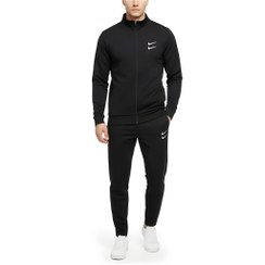 تصویر ست سویشرت و شلوار ورزشی مردانه نایک رنگ مشکی 