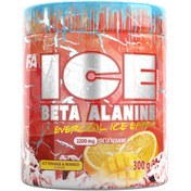 تصویر بتا آلانین پودر FA ICE وزن ۳۰۰ گرم طعم انبه لیمویی 