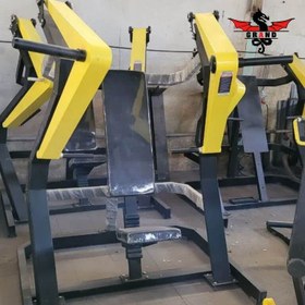 تصویر پرس سینه نشسته مکانیکی برند Galaxy Fitness مدل لایف 