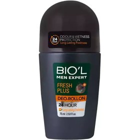 تصویر رول دئودرانت و ضد تعریق مردانه بیول مدل فرش پلاس Fresh Plus For Men Deodorant Roll On