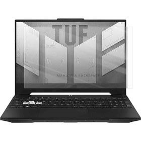 تصویر محافظ صفحه هیدروژل برند راکسپیس و ماهوت مناسب لپ تاپ ASUS tuf dash f15 2022 