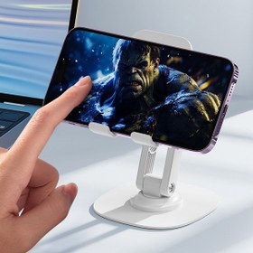 تصویر هولدر رومیزی موبایل رسی مدل RHO-M20 Recci Mobile Desktop Holder RHO-M20