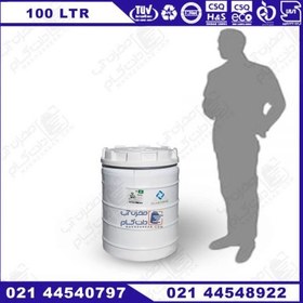 تصویر مخزن آب عمودی تک لایه پلی اتیلن 100 لیتری پلاستونیک مدل 6001 PLASTONIC Vertical polyethylene water tank 100 lit