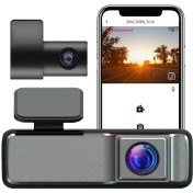 تصویر دوربین ثبت وقایع DASHCAM مدل V8 DUAL V8 DUAL DASHCAM