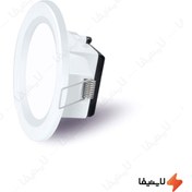 تصویر چراغ سقفی 9 وات توکار آلتون رای قطر 7.5 طرح دنیز AL-DE51 