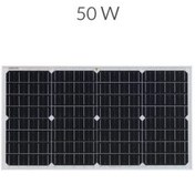 تصویر پنل خورشیدی 50 وات مونو کریستال برند تیسو پلاس Tiso+ 