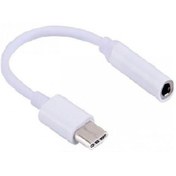 تصویر مبدل USB-C به جک 3.5 میلی متری پی نت type-c to jack 3.5mm p-net