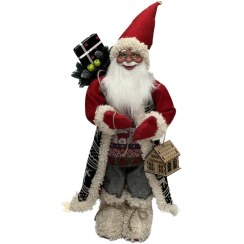 تصویر عروسک بابانوئل سایز 45 کد 103 مدل 2023 Santa Claus doll, size 45, code 103, model 2023