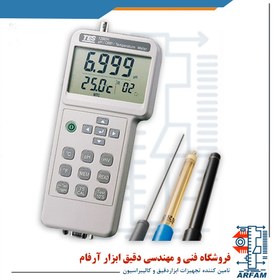 تصویر PH متر و ORPمتر پرتابل مدل TES-1380k ساخت کمپانی TES تایوان PH METER,ORP METER, TES-1380k