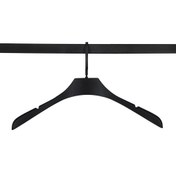 تصویر چوب لباسی باریک مشکی مدل C04 