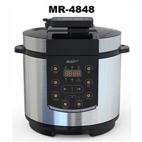 تصویر زودپز برقی مایر مدل MR-4848 ا Maier electric pressure cooker model MR-4848 Maier electric pressure cooker model MR-4848