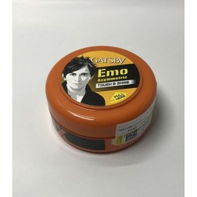 تصویر واکس مو گتسبی مدل Gatsby hair wax, Emo model, volume 75 grams