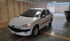 تصویر پژو 206 صندوقدار مدل 1398 ا V8 فول V8 فول