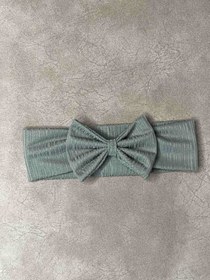 تصویر هدبند پاپیونی - سبز 