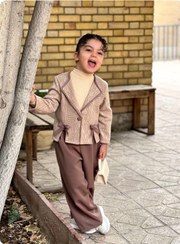 تصویر ست سه تیکه میخک 