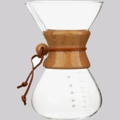 تصویر قهوه ساز کمکس مدل 4 کاپ chemex 4 cup