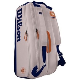 تصویر ساک تنیس ویلسون مدل Wilson Roland Garros Premium 9 Pack (9 راکته) ساک ویلسون رولند گروس پریمیوم ( 9 راکته )