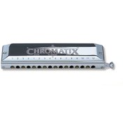 تصویر سازدهنی کروماتیک 16 سوراخ سوزوکی مدل SCX-64 Suzuki SCX-64C Chromatix Series Harmonica Key of C, 64 Reeds, 16 Holes