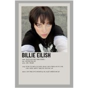 تصویر پوستر بیلی آیلیش Billie Eilish کد 498 