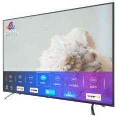 تصویر تلویزیون 55 اینچ ایوولی مدل EV250 Evvoli 55inch 4k QLED Smart TV 55EV250 / با رفرش ریت 200