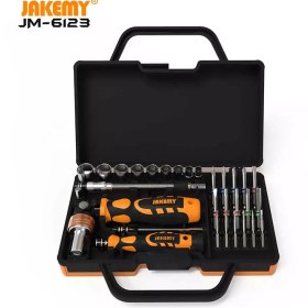 تصویر ست پیچ گوشتی 31 عددی Jakemy JM-6123 