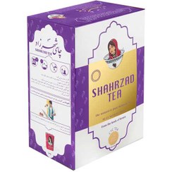 تصویر شهرزاد چای سی تی سی بنفش 400گرم 