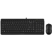 تصویر کیبورد و ماوس ای فورتک مدل F1512 ا A4TECH F1512 Wired Keyboard and Mouse A4TECH F1512 Wired Keyboard and Mouse