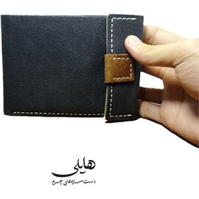 تصویر کیف پول جیبی چرم دست دوز-کدSD015 