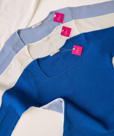 تصویر بلوز یقه خشتی راینا 