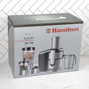 تصویر آب میوه گیری همیلتون مدل JH156 (ضمانت اصالت کالا و ضمانت سالم رسیدن کالا به دست مشتری) Hamilton JH156