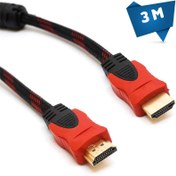 تصویر کابل HDMI کنفی 3 متری ا HDMI Hemp Cable 3m HDMI Hemp Cable 3m