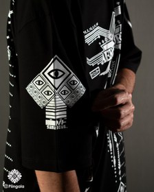 تصویر تیشرت لانگ و لش 