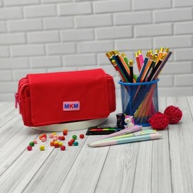 تصویر جامدادی ۳ زیپ الوان مدل ۱۲۵۴ 