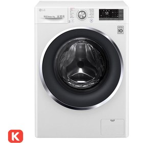تصویر ماشین لباسشویی ال جی مدل WJ6140WTP / F4J6TNP8S ا LG washing machines J6 / F4J6 8KG LG washing machines J6 / F4J6 8KG