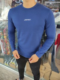 تصویر تیشرت آستین بلند آبی نفتی اسپریت Long Sleeve Blue Oil Sprite T-shirt