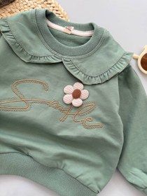 تصویر بلوز طرح گل 