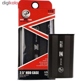 تصویر باکس تبدیل SATA به USB 3.0 هارددیسک 2.5 اینچ ایکس پی-پروداکت مدل HC195 