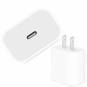 تصویر آداپتور شارژر سریع آیفون 20 وات | 20W USB-C Power Adapter 