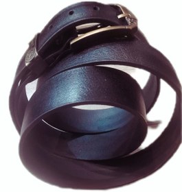 تصویر کمر بند چرم مردانه - 150 / مشکی / چرم گاو میش ا Men's leather belt Men's leather belt