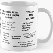 تصویر ماگ نوین نقش طرح Fawlty Towers Basil s Mug Memorable funny quotes 