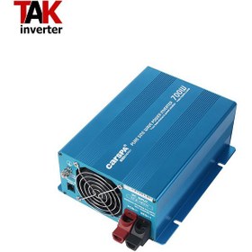 تصویر اینورتر سینوسی 700 وات مدل SKD700 برند CARSPA سری SKD pure sine inverter 700W CARSPA SKD series 12&24V