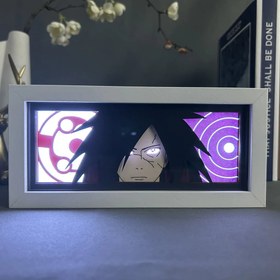 تصویر تابلو لایت باکس انیمه ای مادار ناروتتو | Naruto Madara Light Box 